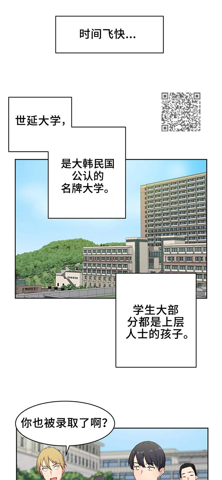 贵族天堂影院式足道漫画,第4章：大学2图