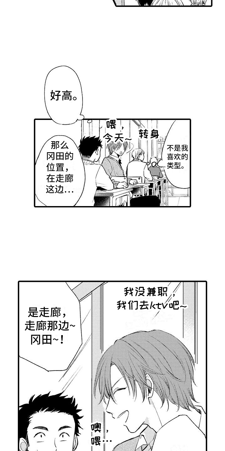 讨厌的爱情降b伴奏漫画,第1章：转校生1图