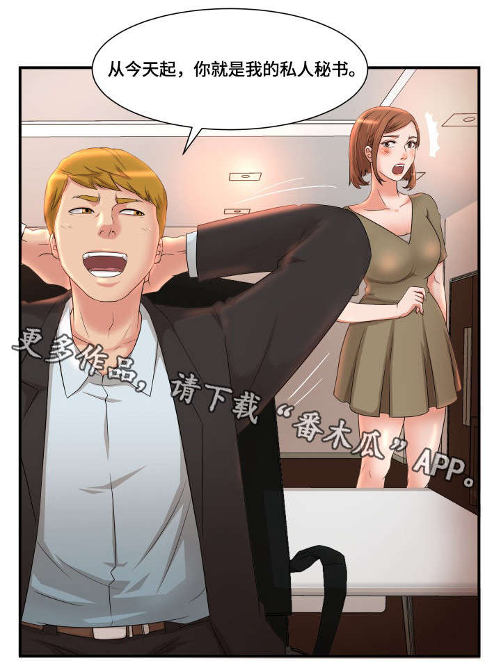 抛弃秘密漫画,第8章：秘书1图