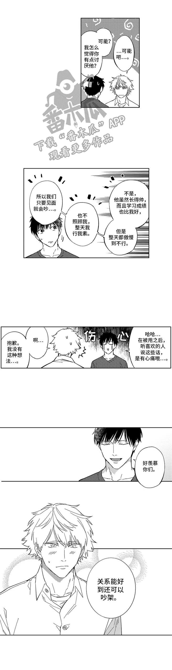 伙伴英文怎么说漫画,第21章：拒绝2图