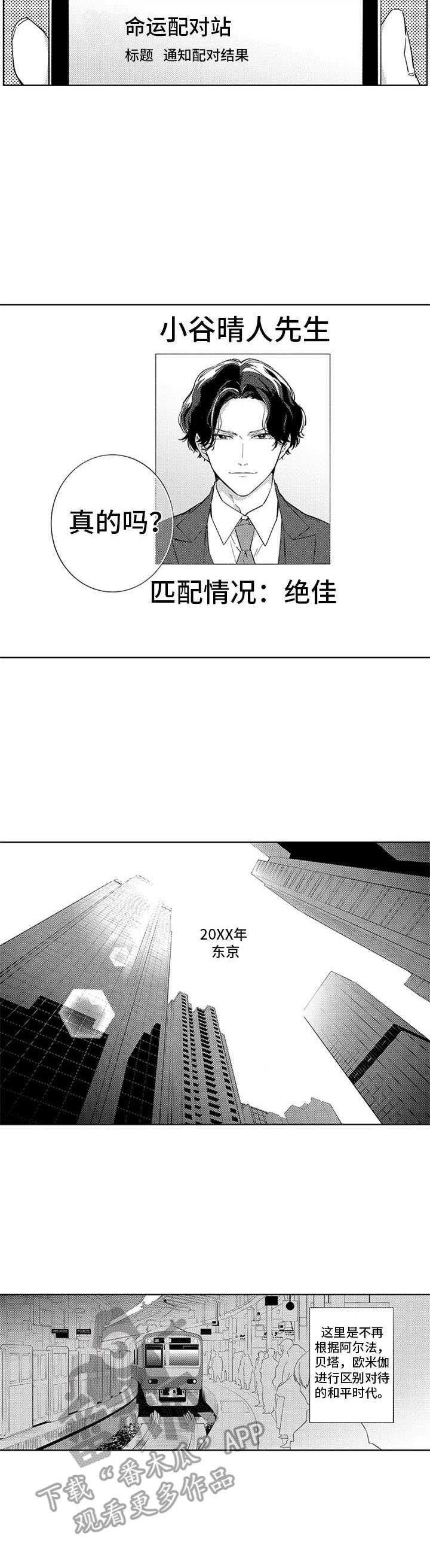 幸运cp漫画,第6章：匹配结果1图