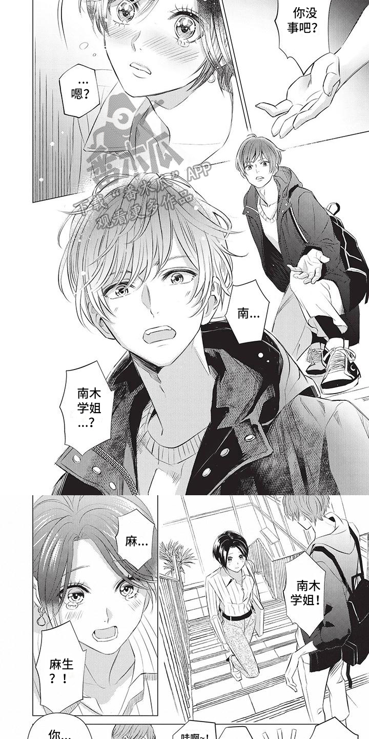 关于那个男人漫画,第21章：偶遇学弟1图