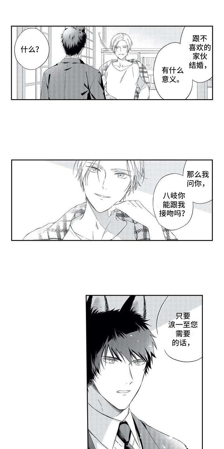 兽人男友头像漫画,第2章：顺从1图