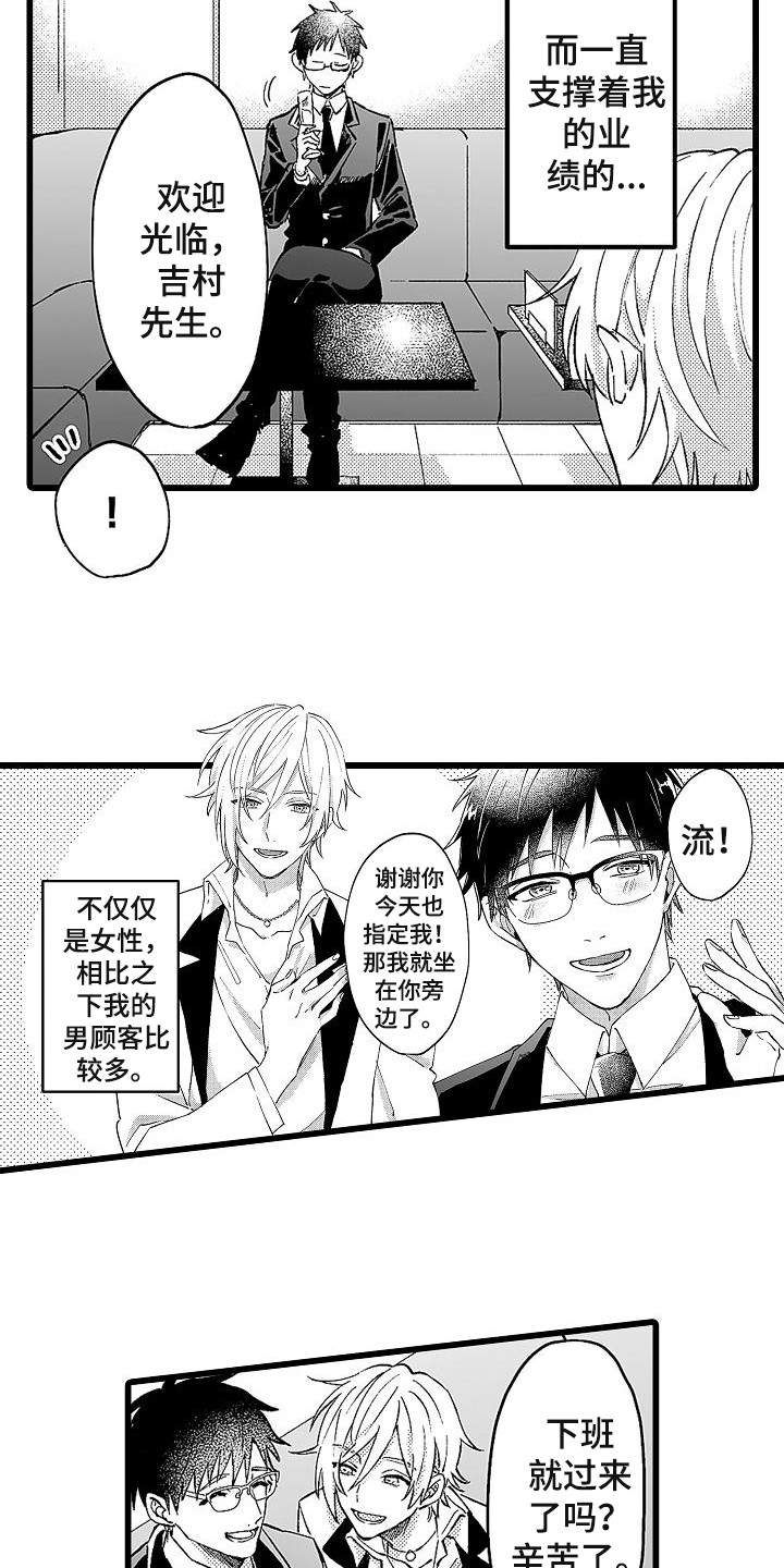 我的戒备心漫画,第1章：服务生2图