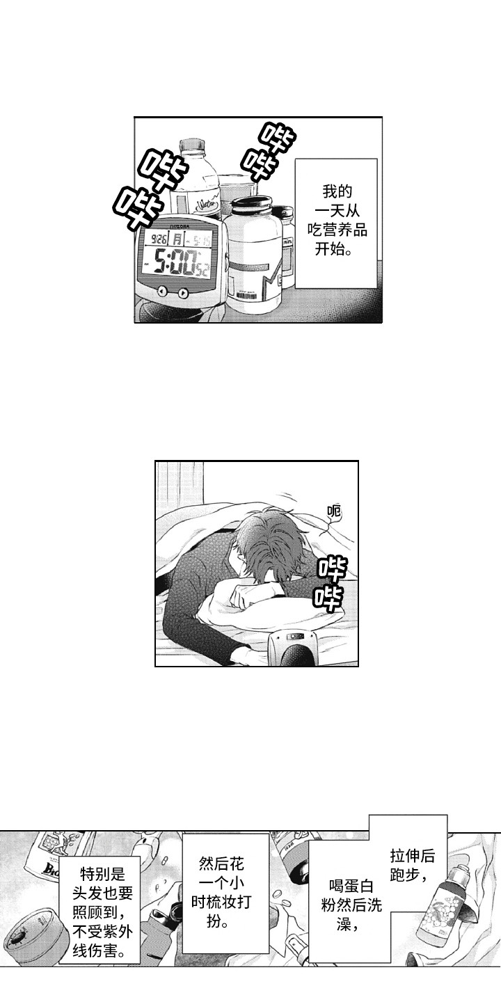 熟悉的读音漫画,第1章：精心打扮1图