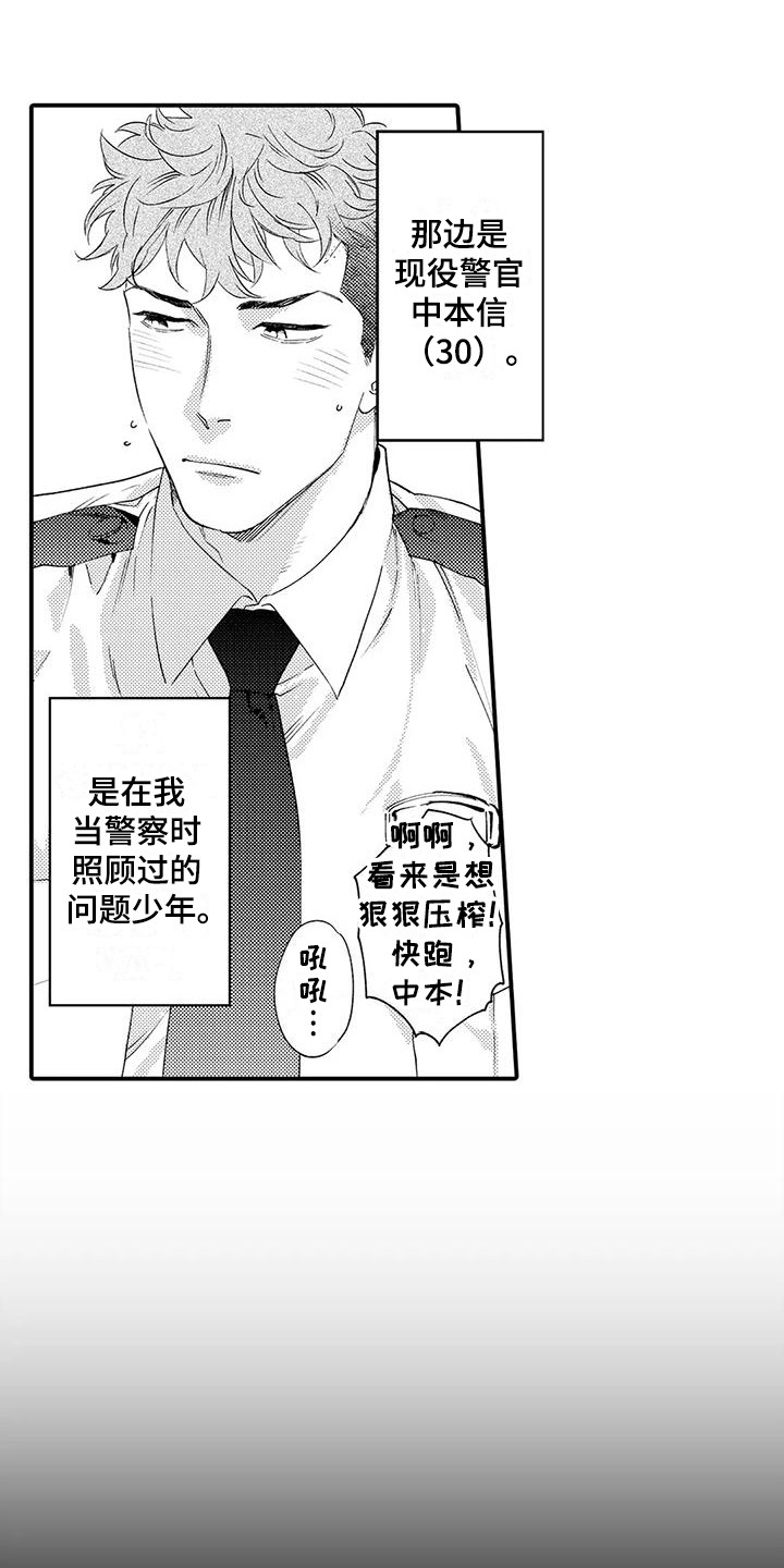 我的警官先生漫画,第1章：恋人1图