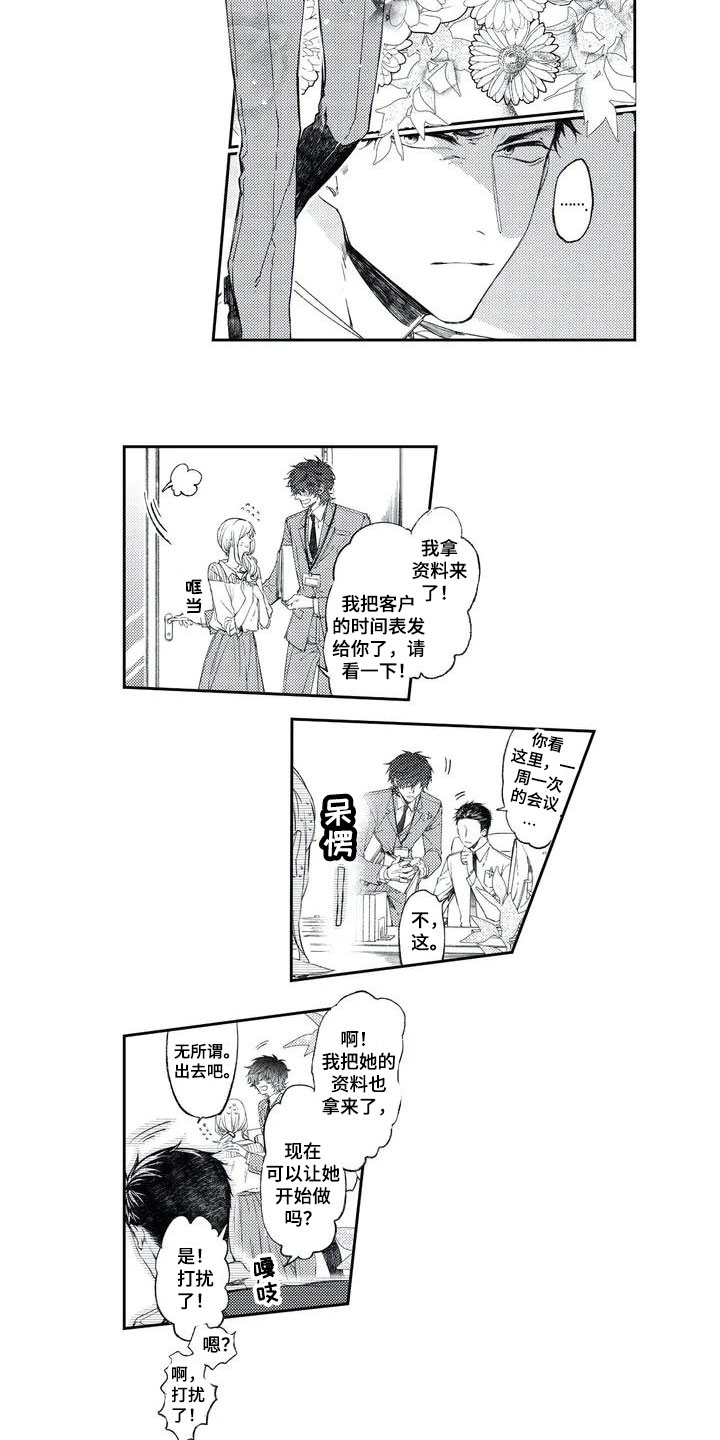 恋爱感觉是什么感觉漫画,第1章：暗恋1图