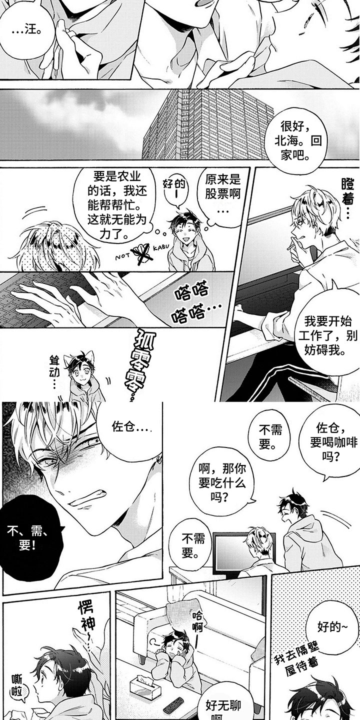 爱上我的男性挚友免费阅读漫画,第3章：土狗2图