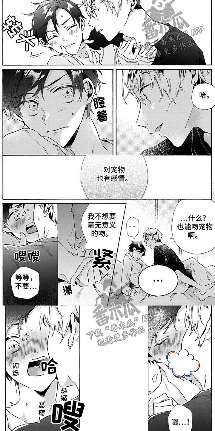 爱上宠物鸟漫画,第7章：尾巴1图